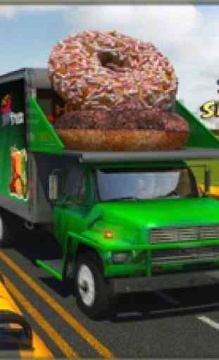 Camión de comida Conducción 3D 3