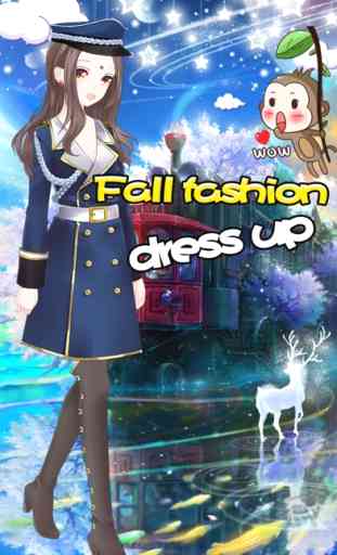 Fall fashion dress up－Dress Up Games for Kids 4