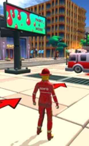 Fire Truck Best Rescue Game 3