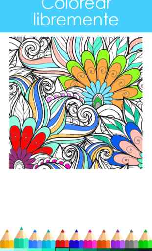 Flor Colorida - Libro para Colorear para Adultos 1