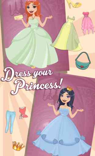 Juegos de vestir y maquillar princesas para niñas 1