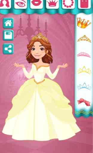 Juegos de vestir y maquillar princesas para niñas 2