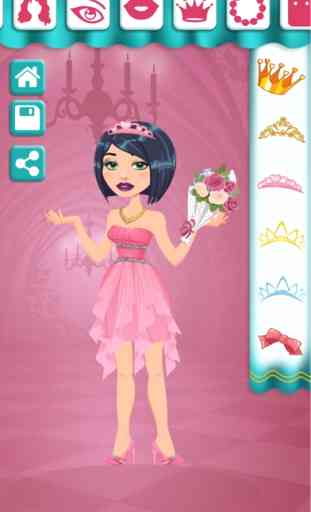 Juegos de vestir y maquillar princesas para niñas 3