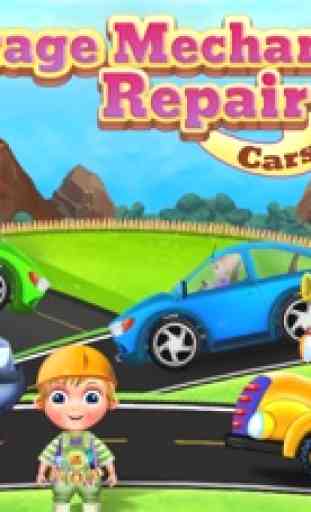 Mecánico de garaje Reparar autos Juego para niños 3