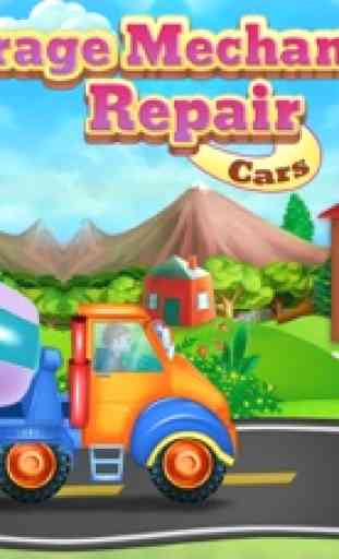 Mecánico de garaje Reparar autos Juego para niños 4