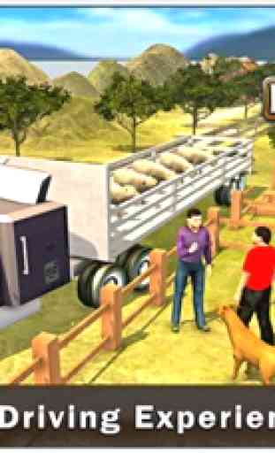 Transportista de animales de granja camiones y ent 2