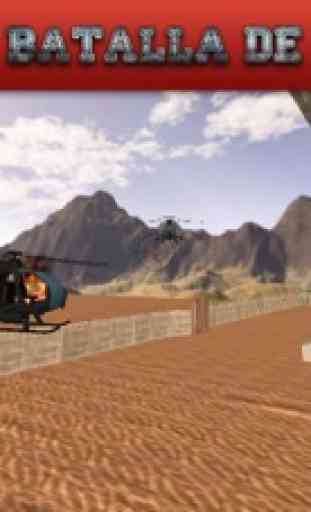 Cañón shoot fuerza batalla helicópter ataque juego 2