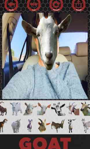 Goat stickers - editor de fotos de cabra pegatinas 4
