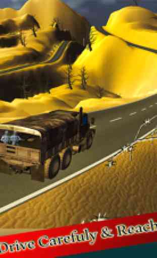 Heavy Off-road Army Truck Driver Parking Simulator 2