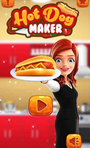 Hot Dog Maker 2017 - Juegos de Cocina de Comida Rá 1