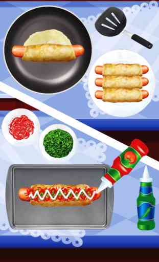 Hot Dog Maker 2017 - Juegos de Cocina de Comida Rá 4