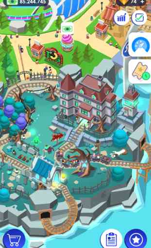Idle Theme Park－Juego Tycoon 3