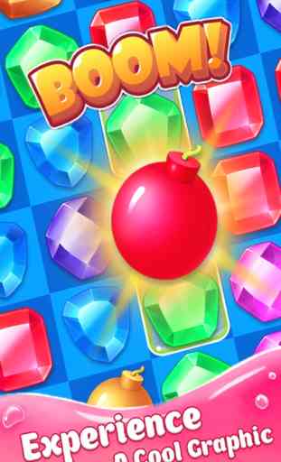 Jewel Blast Legend Delicious Gummy Match 3 Game 1