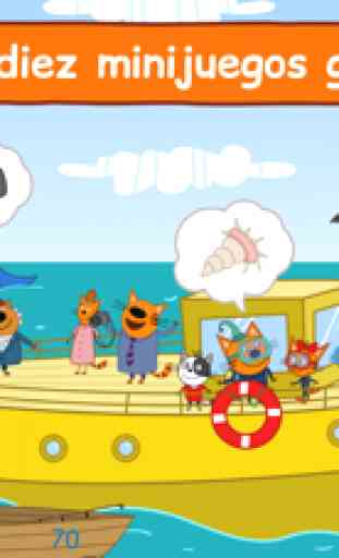 Kid-E-Cats Kids: Mar Aventura 3