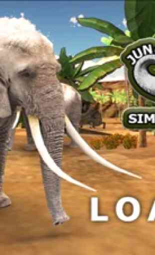 Selva salvaje elefante vida - animales juego 2