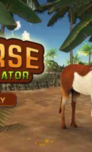 Simulador de caballo - último animal salvaje 1