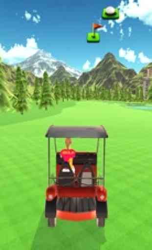 simulador de golf: fuego rápid 3