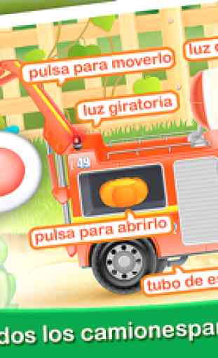 Camiones de bomberos: rescate 112 (aplicación educativa para niños) LITE 4