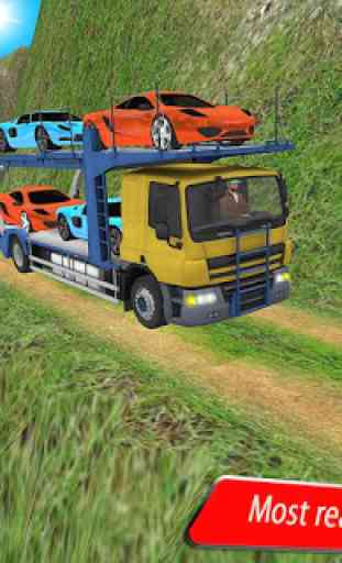 Car Transport Truck Free Games: Car transportation 3
