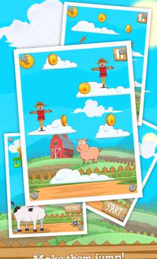 Día libre Saltar Farm - Con vaca, cerdo, pollo y amigos! 1