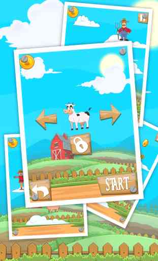 Día libre Saltar Farm - Con vaca, cerdo, pollo y amigos! 4