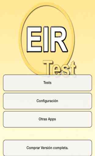 Examen EIR Enfermería Test 1