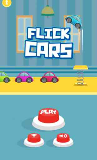 Flick Cars : Interminable Arcade Car Saltar Raza 1