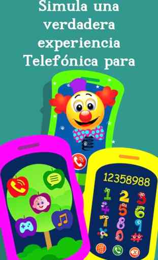 Teléfono de diversión para niños, juguetes para bebés 1