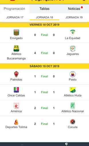 Liga Aguila Futbol Profesional 3