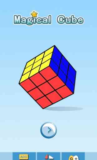 Magical cube 3D - puzzle juego 1