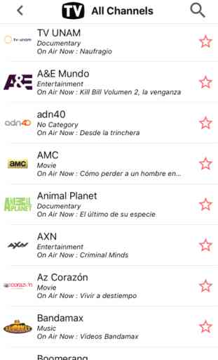 México TV Programacion & Guía 2