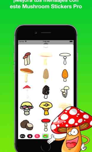 Mushroom Stickers Pro 1