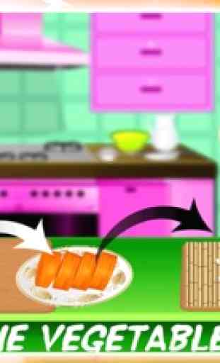 Pequeño Cocinero Sushi Fabricante Niños Cocina 3