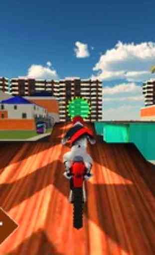 Simulador carreras motos montaña y jinete juego 1