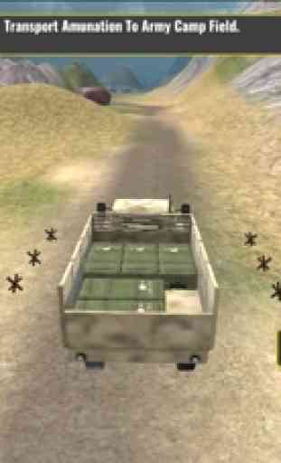 Offroad Army Truck - Buque de carga y simulador de 1