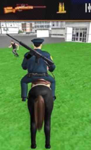 oficial policía a caballo simulador delincuencia 2