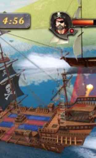 pirata enviar mar batalla 3D 2