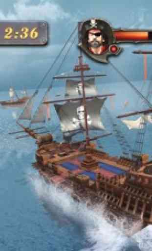pirata enviar mar batalla 3D 4
