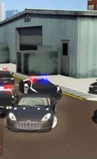 Policía Coche Smash Bandidos: Prisión Escapar Robo 2