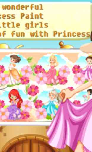 Princess Color Page 2 - creativo princesa dibujar 2