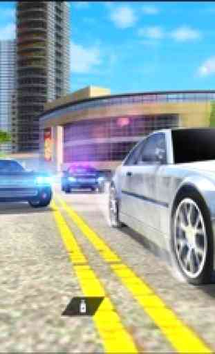 simulación de coche de policía 2