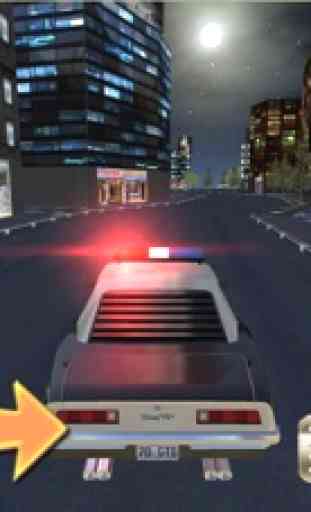 Simulador de carreras de coches de la policía 4