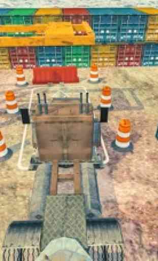 Simulador de estacionamiento de camiones portuario 1
