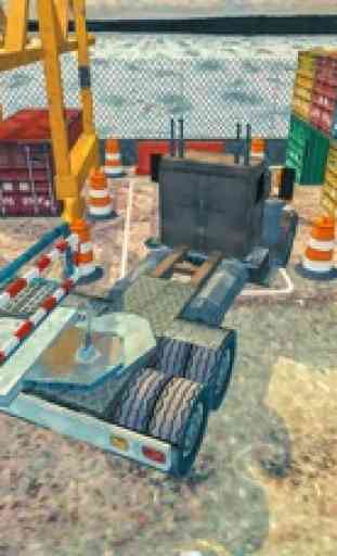 Simulador de estacionamiento de camiones portuario 2