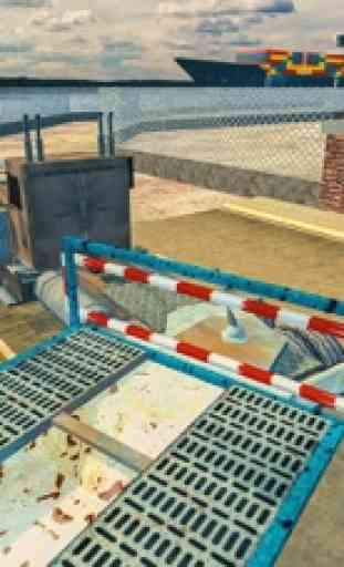 Simulador de estacionamiento de camiones portuario 3