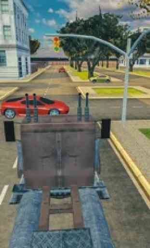 Simulador de estacionamiento de camiones portuario 4