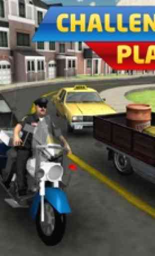 Simulador motociclista policía y motociclista sim 3