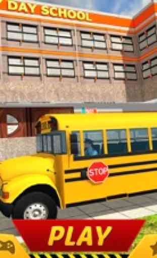 Autobús escolar entrenador 1