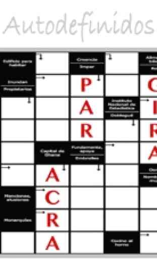 Crucigramas autodefinidos puzzles en español 4