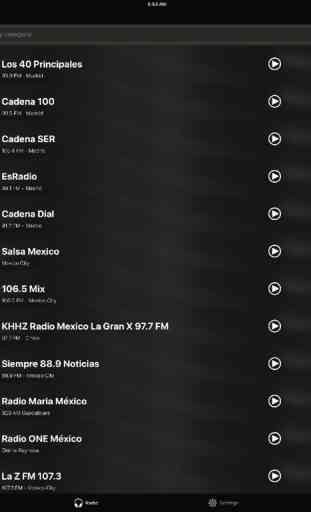 Radio de España y México 3